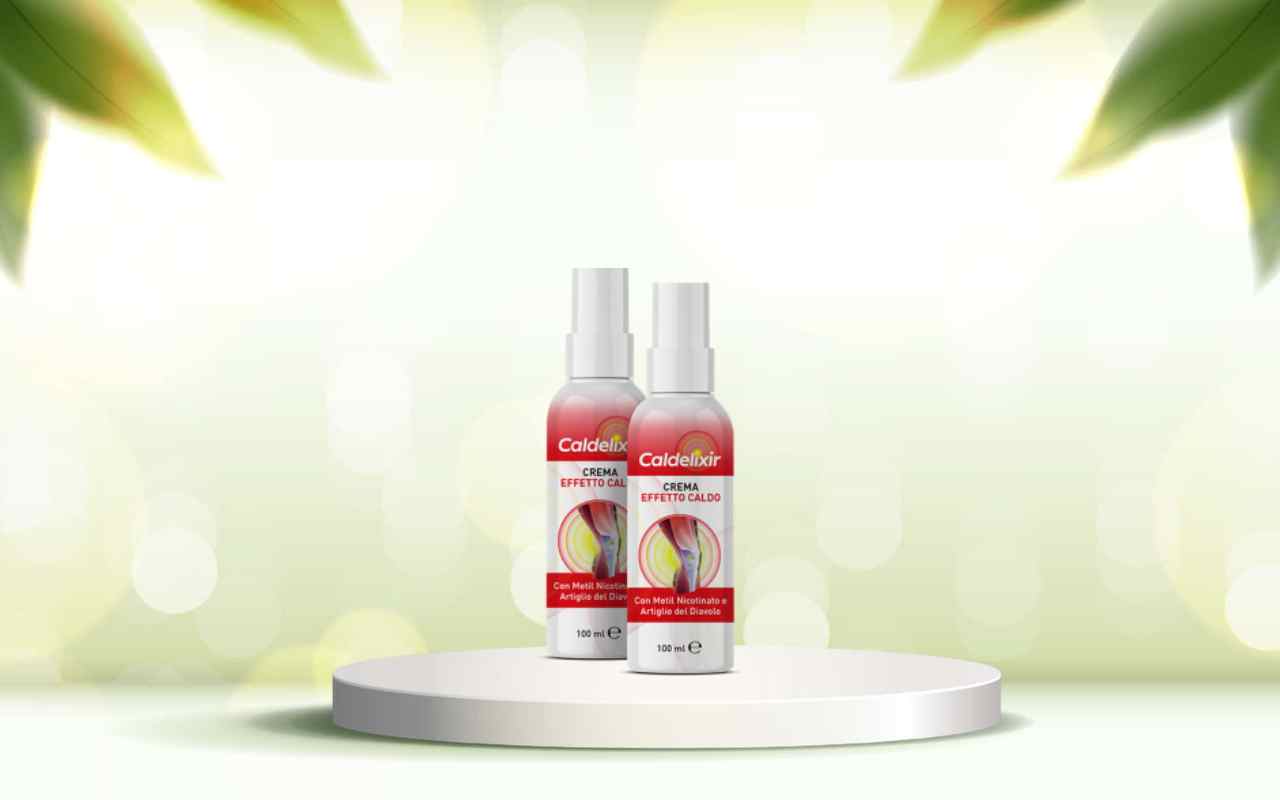 Scopri caldelixir: crema riscaldante made in Italy per dolori muscolari, prova ora