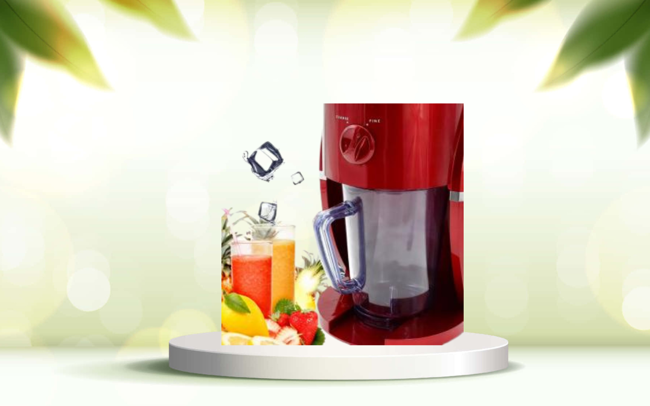 Scopri il tritaghiaccio elettrico in acciaio inox per drink e granite perfetti